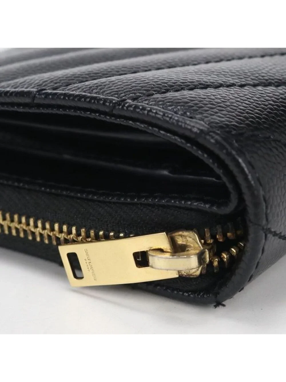 Saint Laurent Bifold Wallet Cassandra Leather - Picture 8 of 10
